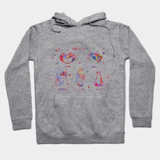 Five senses Hoodie